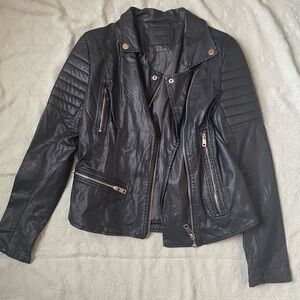 BLANK NYC LEATHER(look) MOTO JACKET